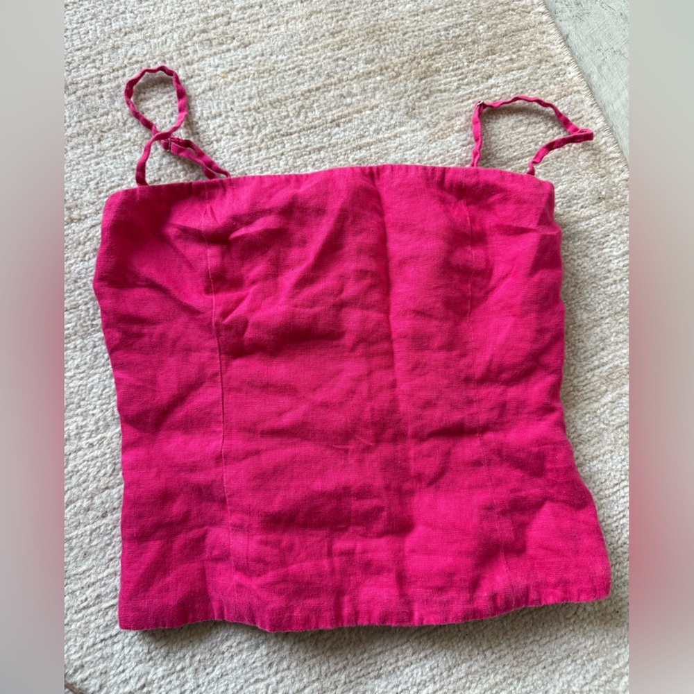 Pink Sleeveless Reformation Top